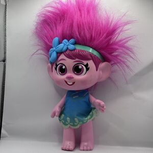 Hasbro DreamWorks Trolls World Tour Toddler Poppy Posable Doll Figure Toy 14"